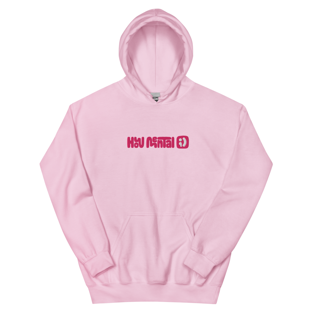 How Mental Pink Hoodie
