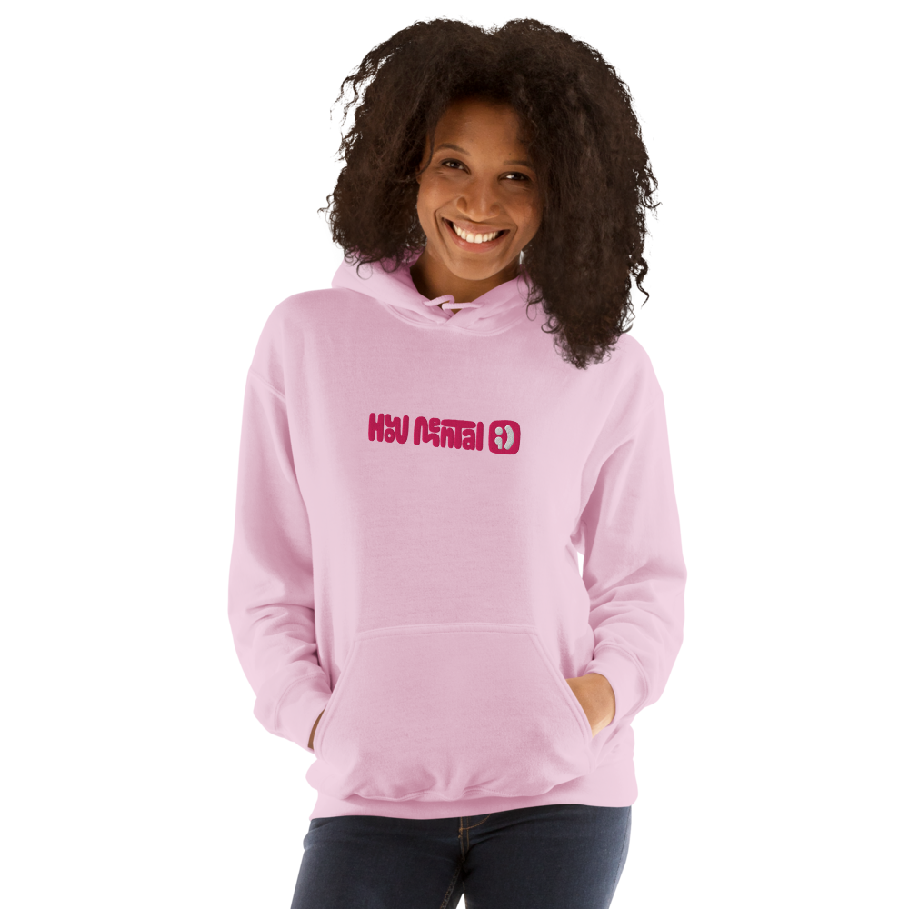 How Mental Pink Hoodie