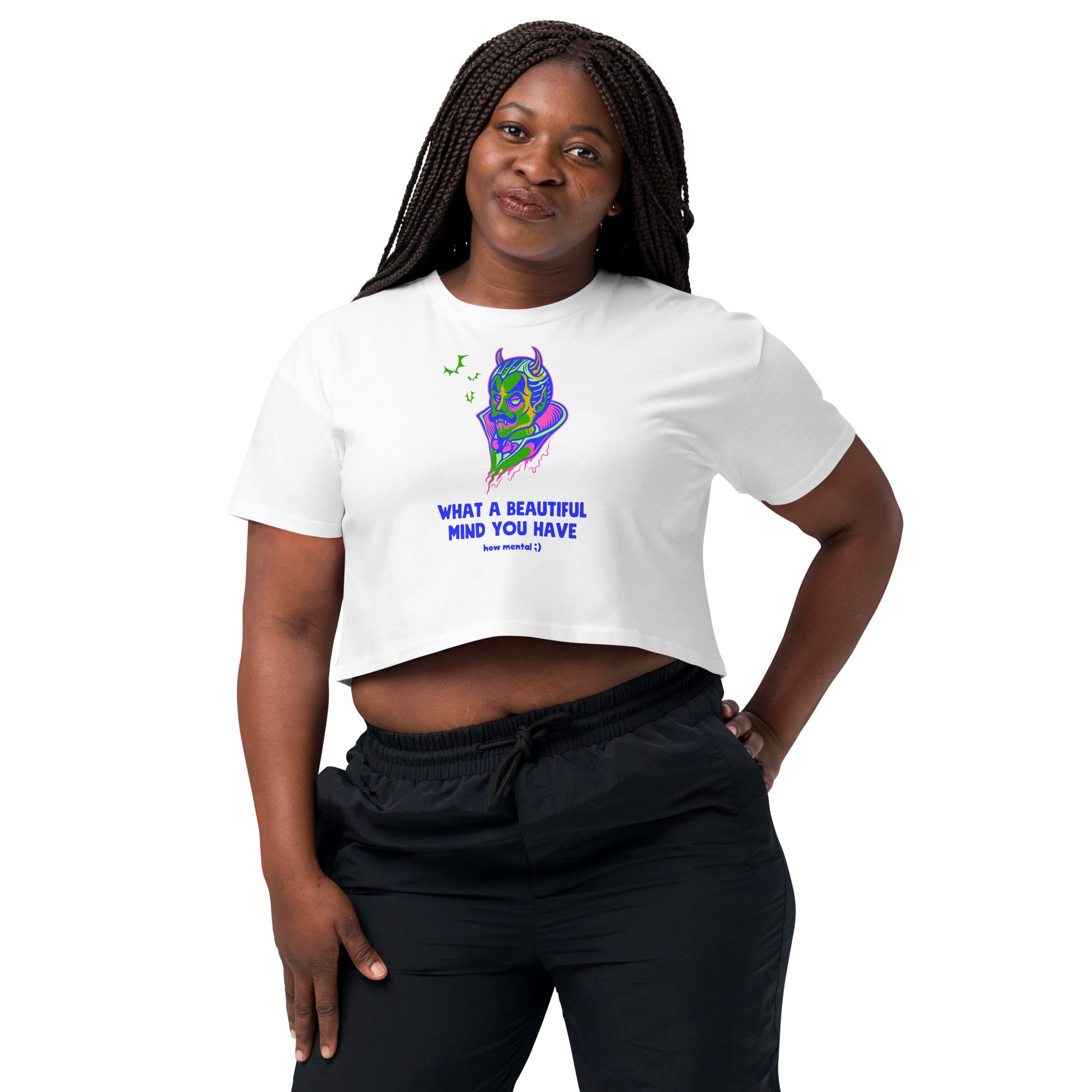 Beautiful Mind Vampire Crop Top